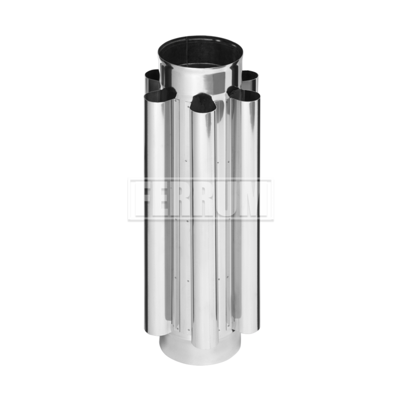 Дымоход-конвектор (430/0,8мм) Ø115