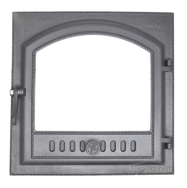 Дверка каминная герметичная ДКГ-7С "Светлица" без стекла RLK6210 (окрашенная)