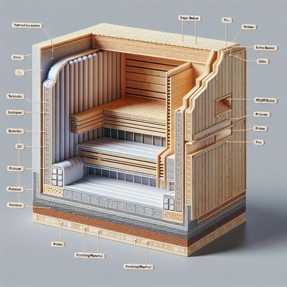 Как правильно сделать теплоизоляцию в парильном помещении