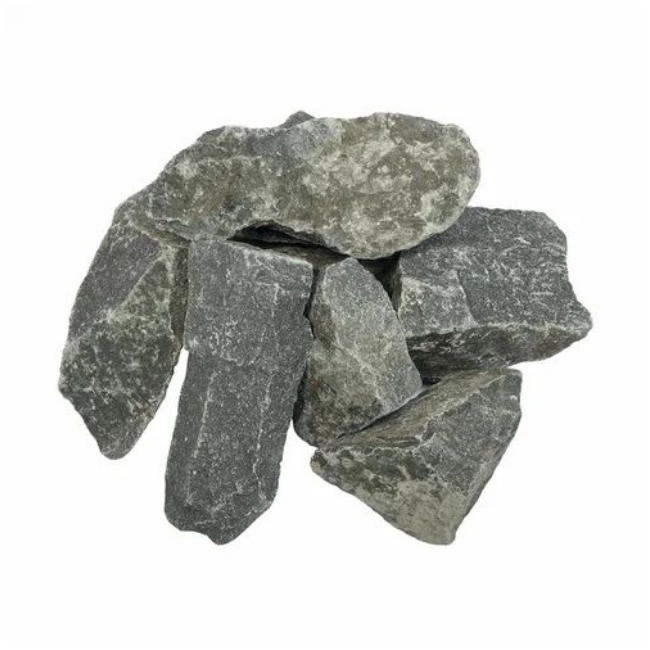 Камни для саун габбро-диабаз колотый 20кг