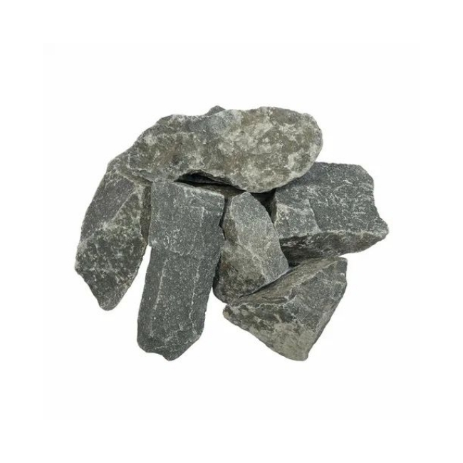 Камни для саун габбро-диабаз колотый, мелкий 20кг