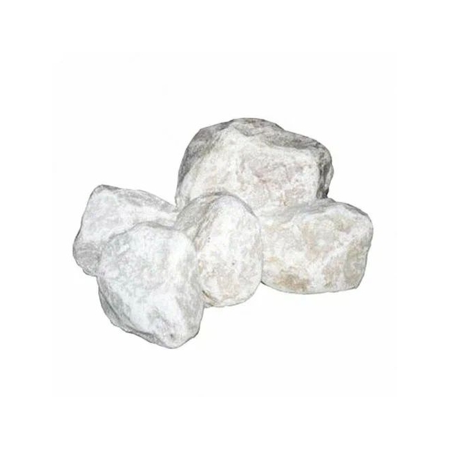 Камни для саун Белый кварцит колотый 20кг